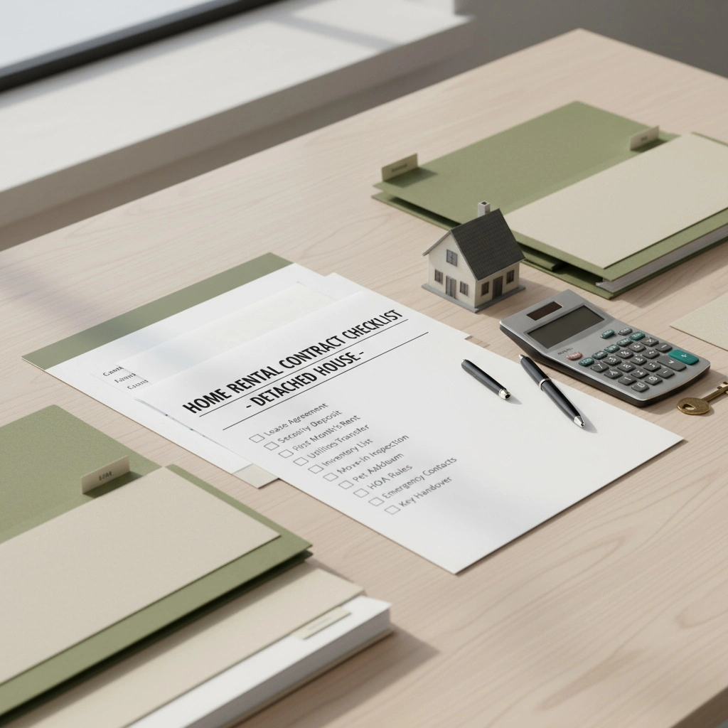 管理契約前に確認すべき項目（戸建て賃貸特有の注意点）